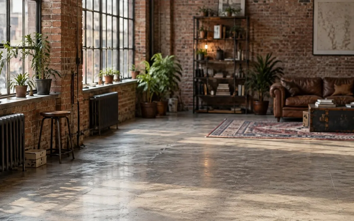 The empty loft set